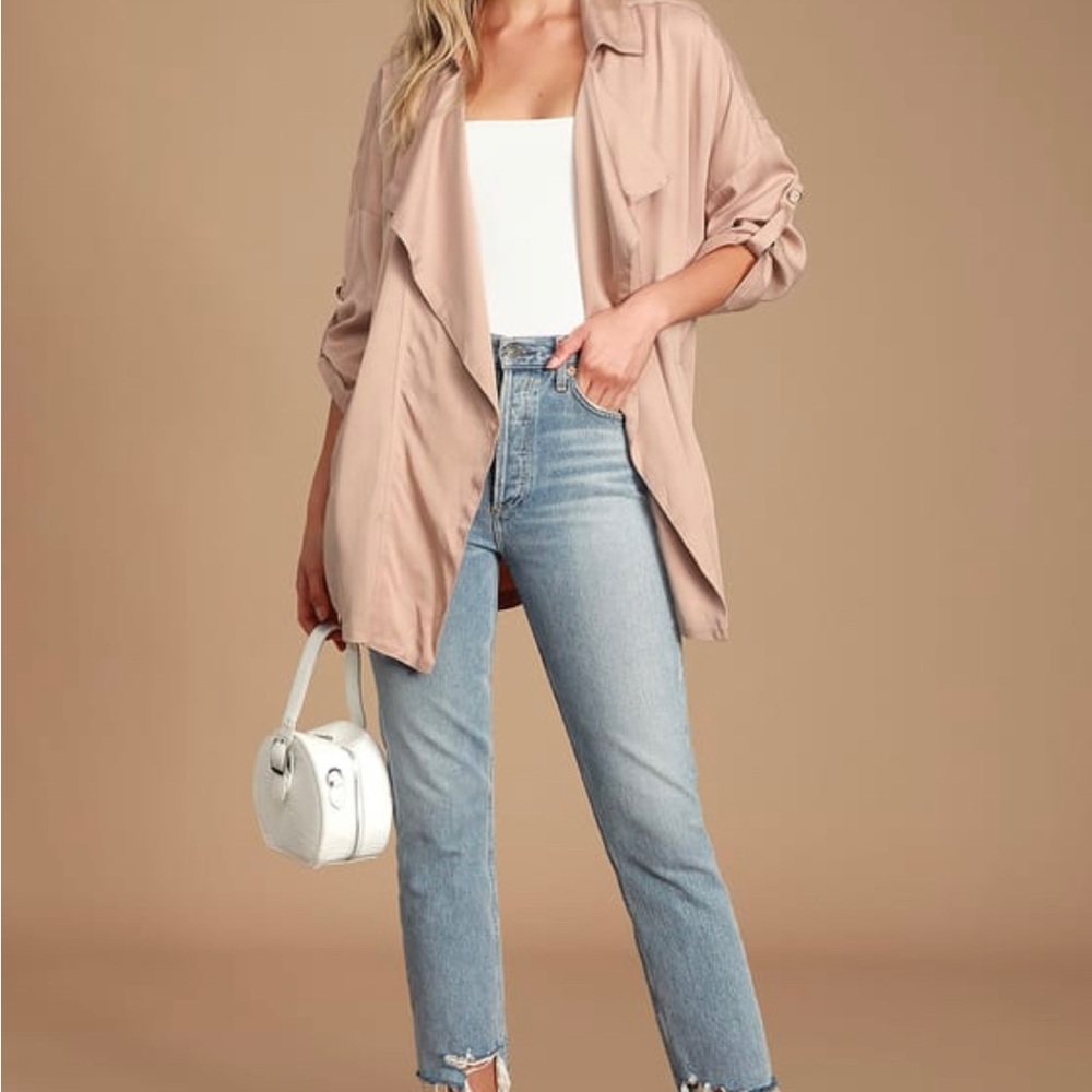 Lulu’s Lucky Break Jacket in Blush
